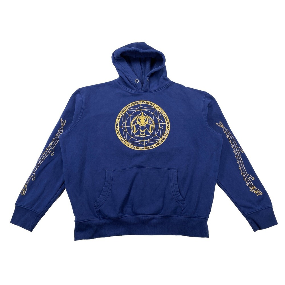 Terraria Video Game Adult 2XL Hoodie Navy Blue Vidglo (No Drawstring) - Picture 1 of 6